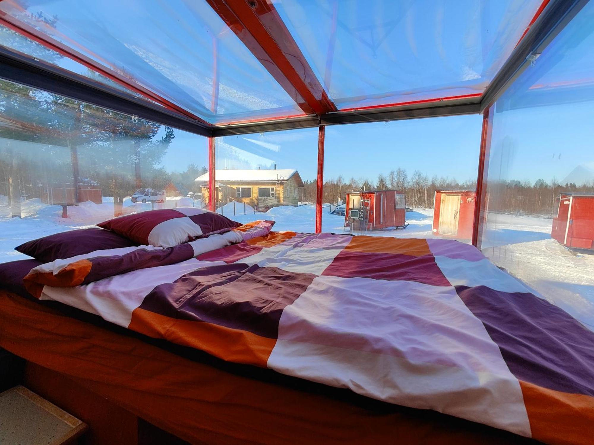 Lake Inari Mobile Cabins Exterior photo