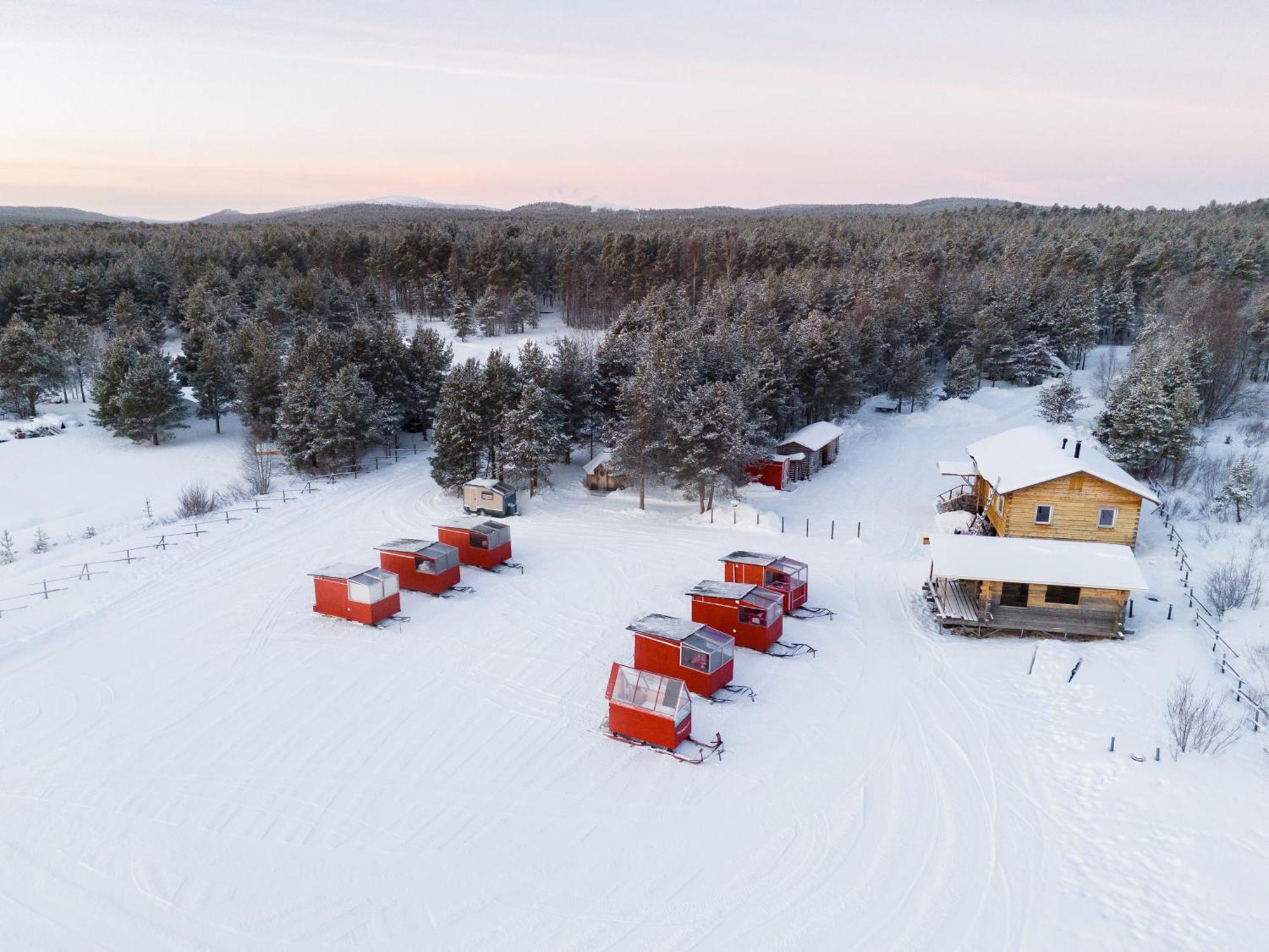 Lake Inari Mobile Cabins Exterior photo